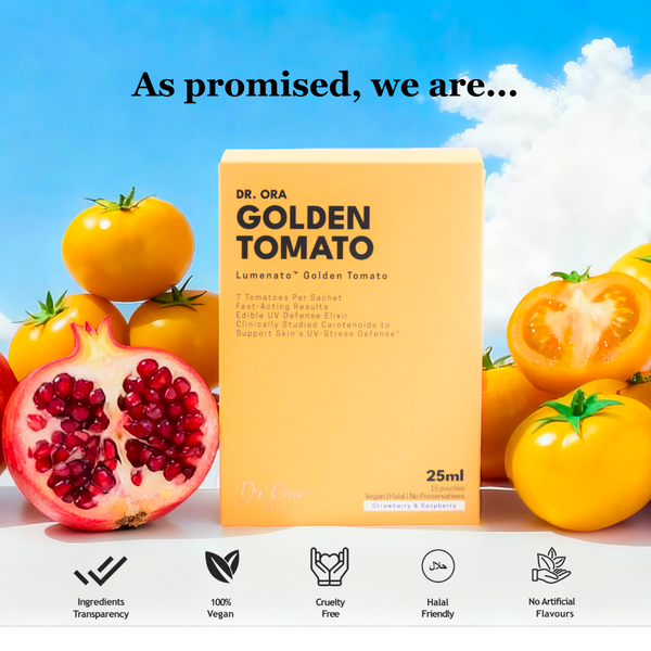 Golden Tomato | Oral Sunblock and Skin Brightening Supplement