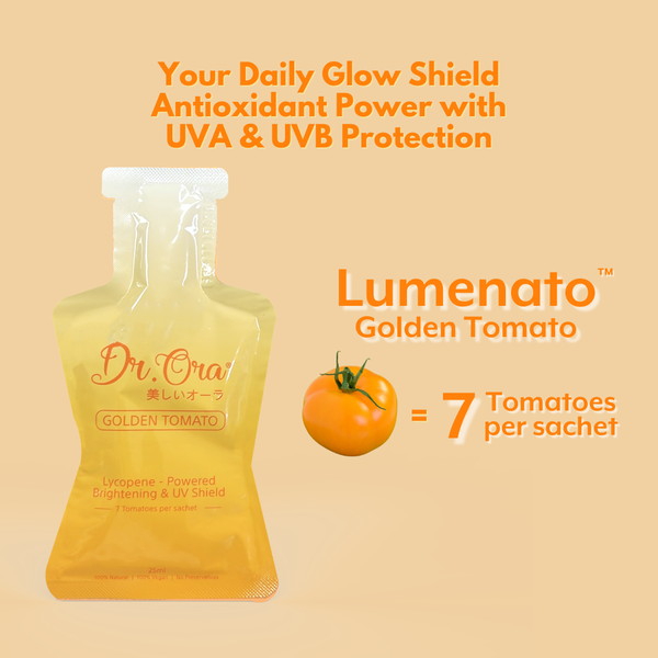 Golden Tomato | Oral Sunblock and Skin Brightening Supplement