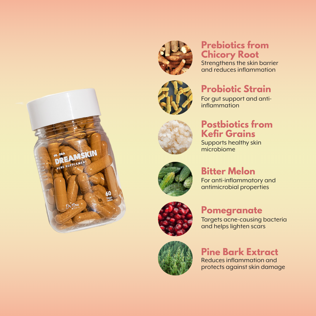 Dreamskin – #1 Acne Supplement Singapore | Probiotic for Clear Skin