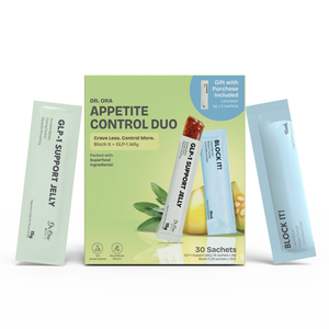 (PO) Appetite Control Bundle | 15s Block It + 15s GLP-1 Jelly + GWP 5s Lactolean