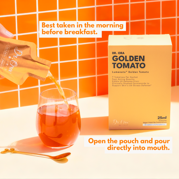 Golden Tomato | Oral Sunblock and Skin Brightening Supplement