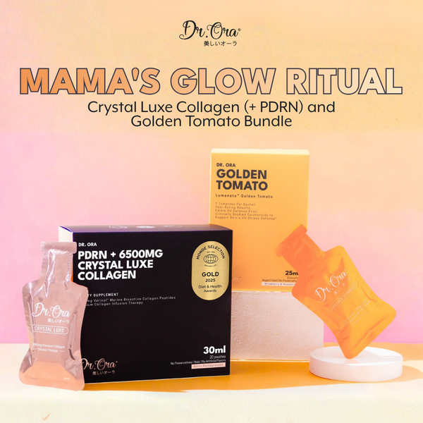 Mama's Glow Ritual | Golden Tomato + Crystal Luxe Collagen Bundle