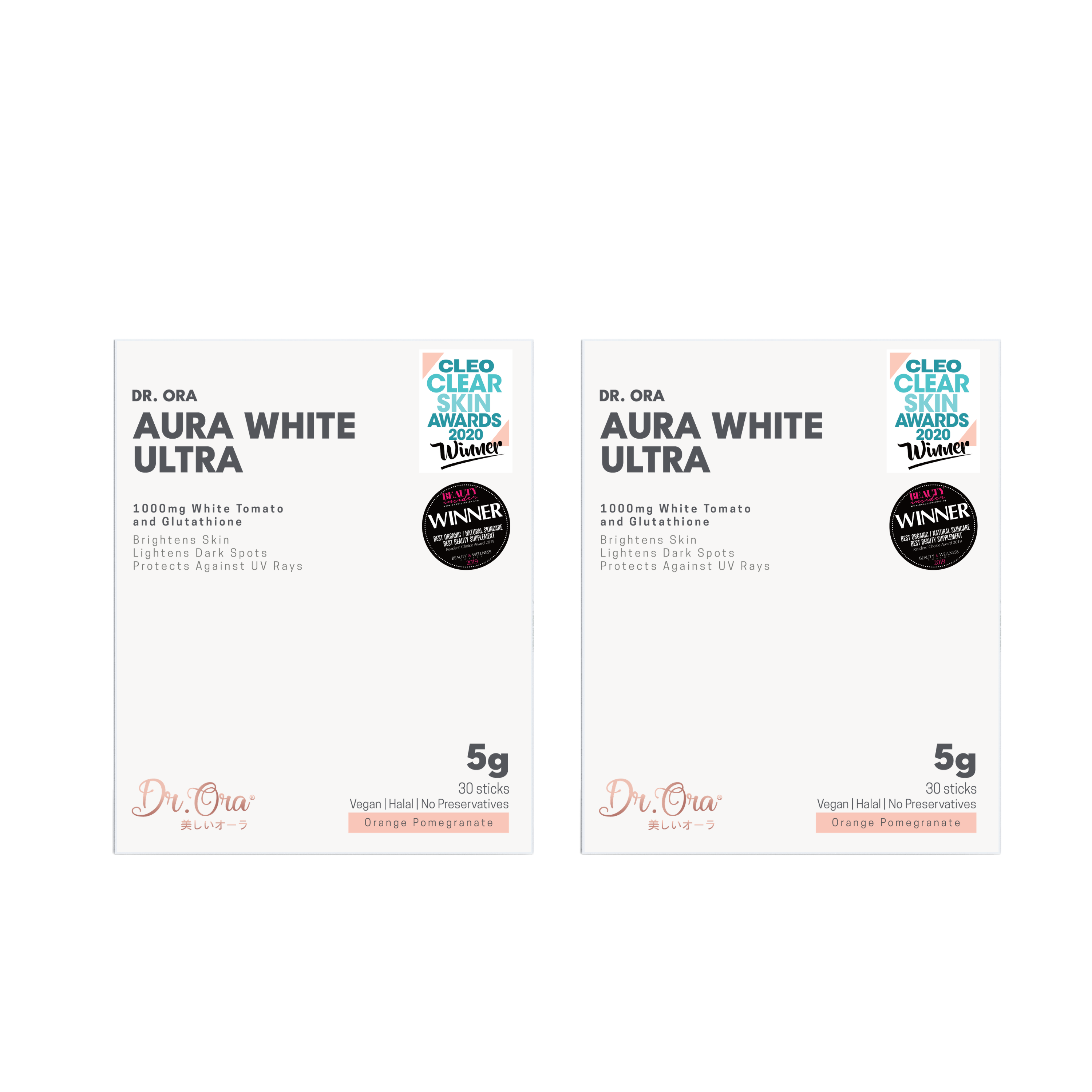 Aura White Ultra - Best Skin Whitening Supplement Singapore | L-Glutathione, Brighten Skin & Fade Dark Spots