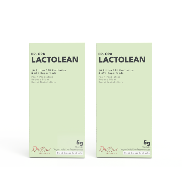 Lactolean - Probiotic Weight Management Supplement Singapore | Digestive Enzymes & Gut Health | 15 Sachets