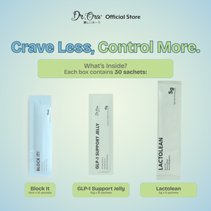 (PO) Appetite Control Bundle | 15s Block It + 15s GLP-1 Jelly + GWP 5s Lactolean