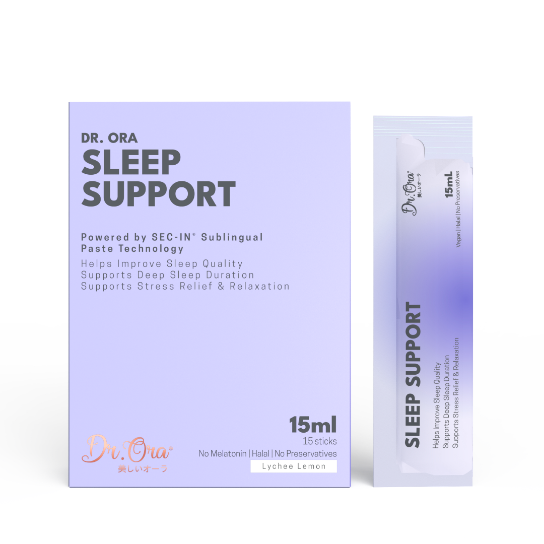 NEW Dr. Ora Sleep Support Supplememt | Melatonin-free | 15ml x 15 sachets