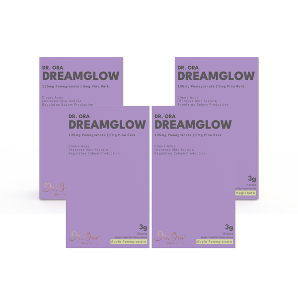 Dreamglow - Best Acne Supplement Singapore | Probiotic, Prebiotic & Postbiotic for Clear Skin, Reduce Breakouts & Oily Skin