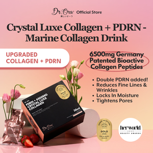 Crystal Luxe Collagen + PDRN | 6500mg Collagen, Skin Hydration & Radiant Glow