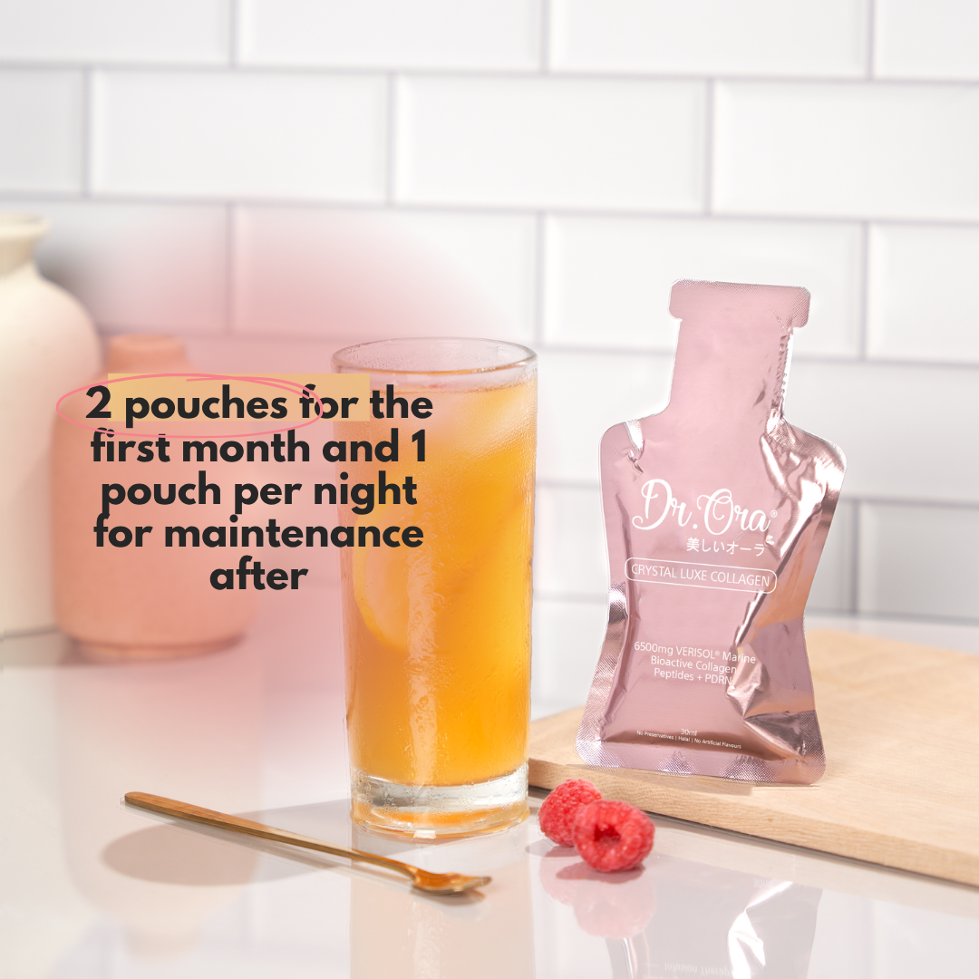 Crystal Luxe Collagen + PDRN | 6500mg Collagen, Skin Hydration & Radiant Glow