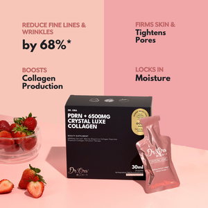 Crystal Luxe Collagen + PDRN | 6500mg Collagen, Skin Hydration & Radiant Glow