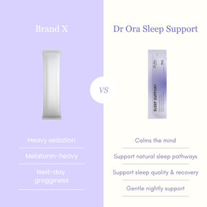 NEW Dr. Ora Sleep Support Supplememt | Melatonin-free | 15ml x 15 sachets