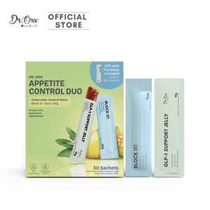 (PO) Appetite Control Bundle | 15s Block It + 15s GLP-1 Jelly + GWP 5s Lactolean